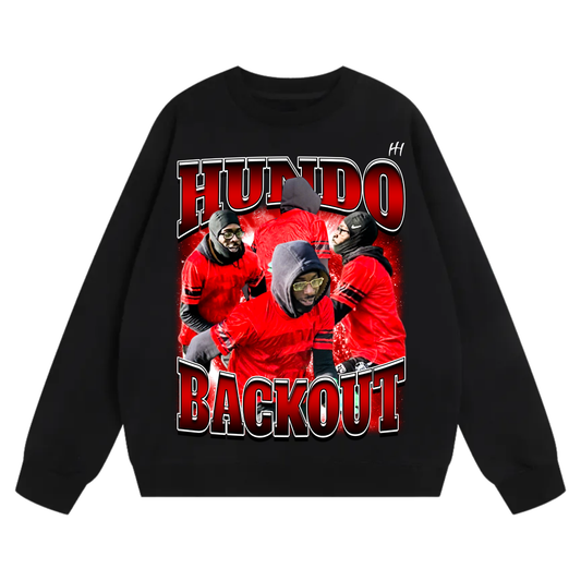 Hundo Backout Heavyweight Crewneck Sweatshirt