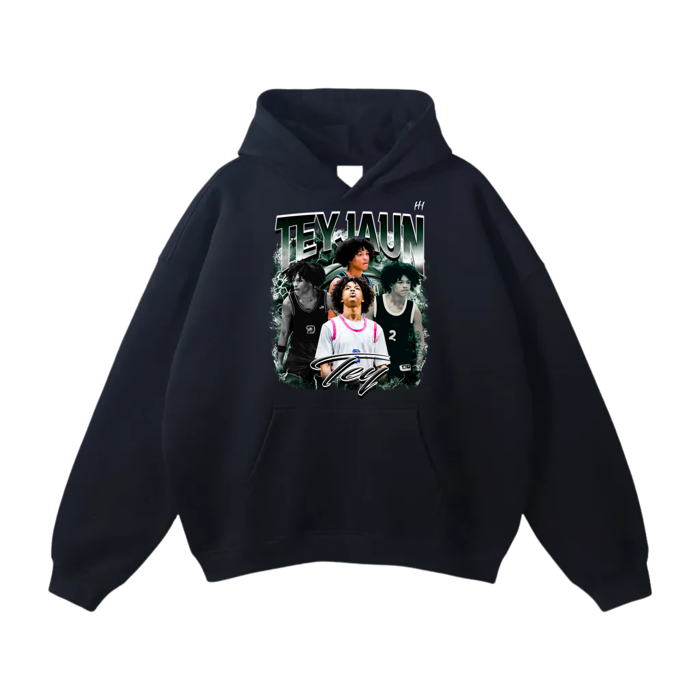 Teyjaun Oversize Fleeced Hoodie