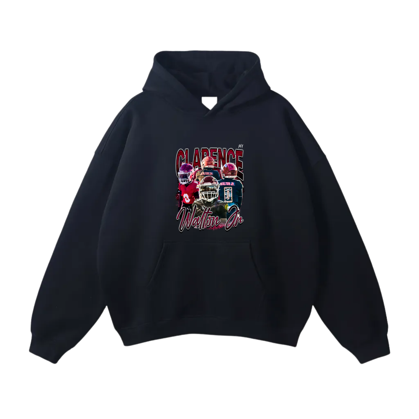 Clarence Walton JR Oversize Fleeced Hoodie