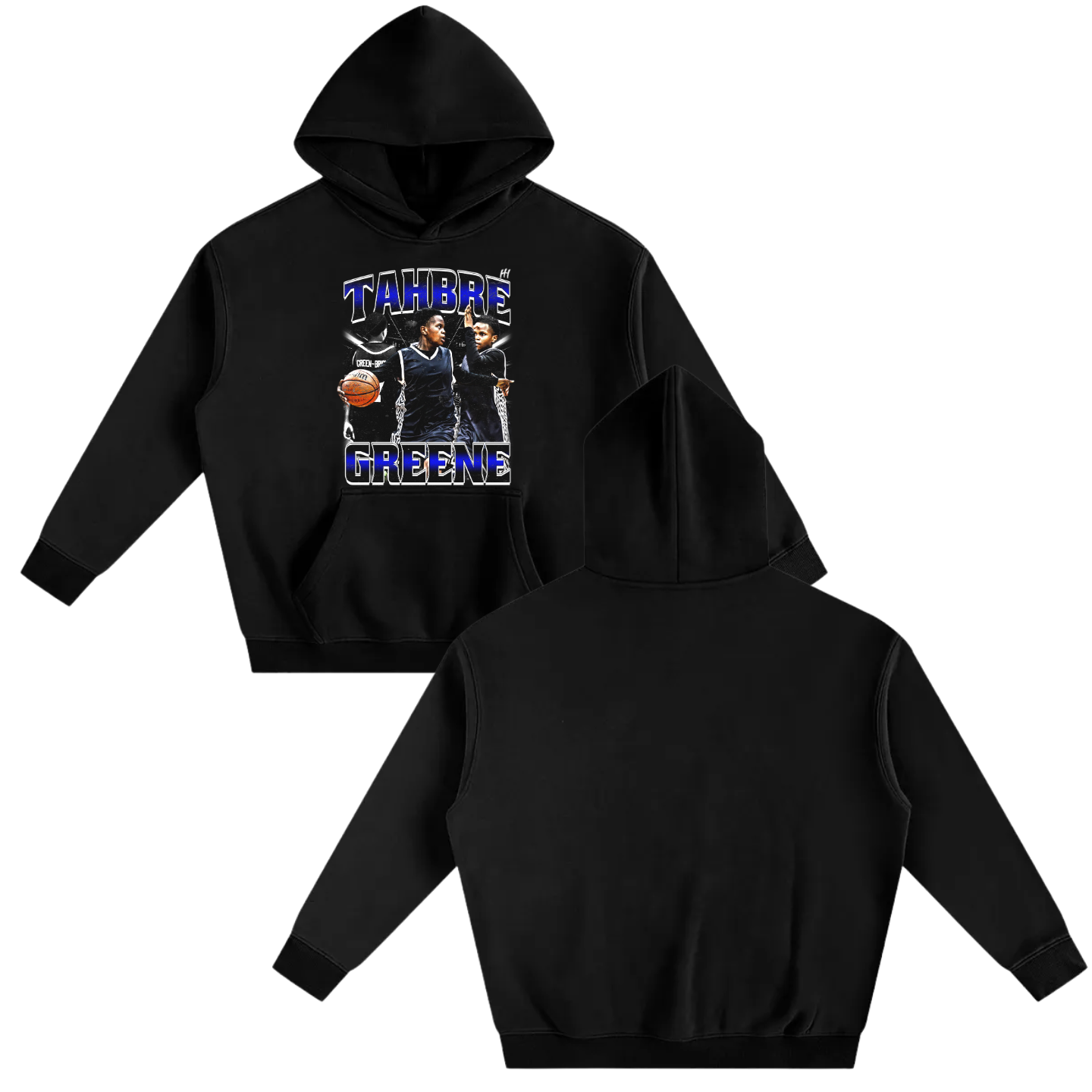 Tahbre Greene Oversize Fleeced Hoodie