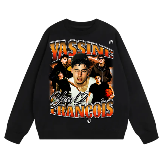 Yassine François Heavyweight Crewneck Sweatshirt