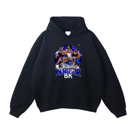 Bardon King Jr Oversize Fleeced Hoodie