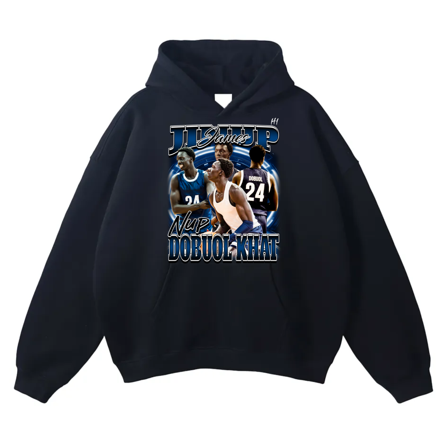 Jinup James Dobuol Khat Oversize Fleeced Hoodie