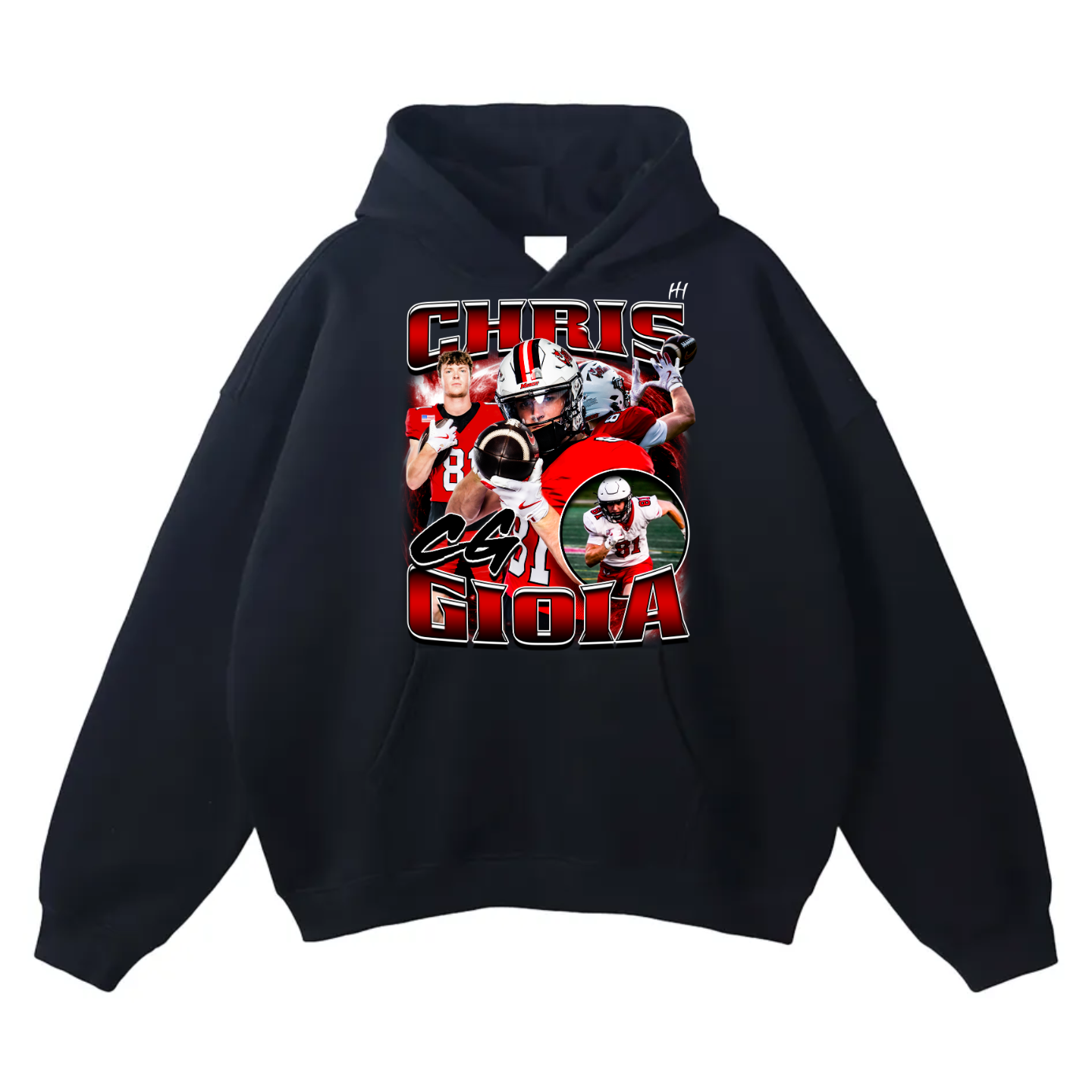Chris Gioia Oversize Fleeced Hoodie
