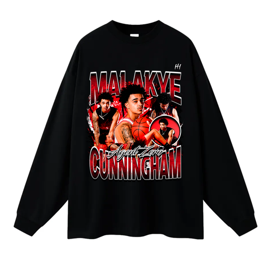 Malakye Cunningham Long Sleeve Tee