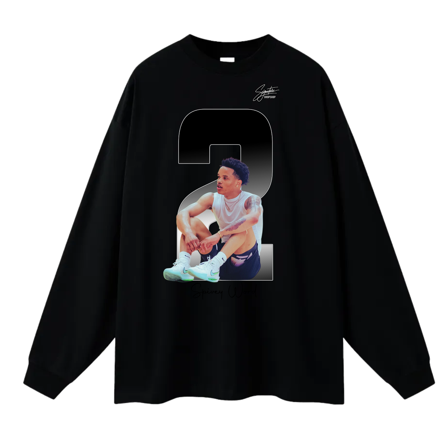 Spivey Word Long Sleeve Tee