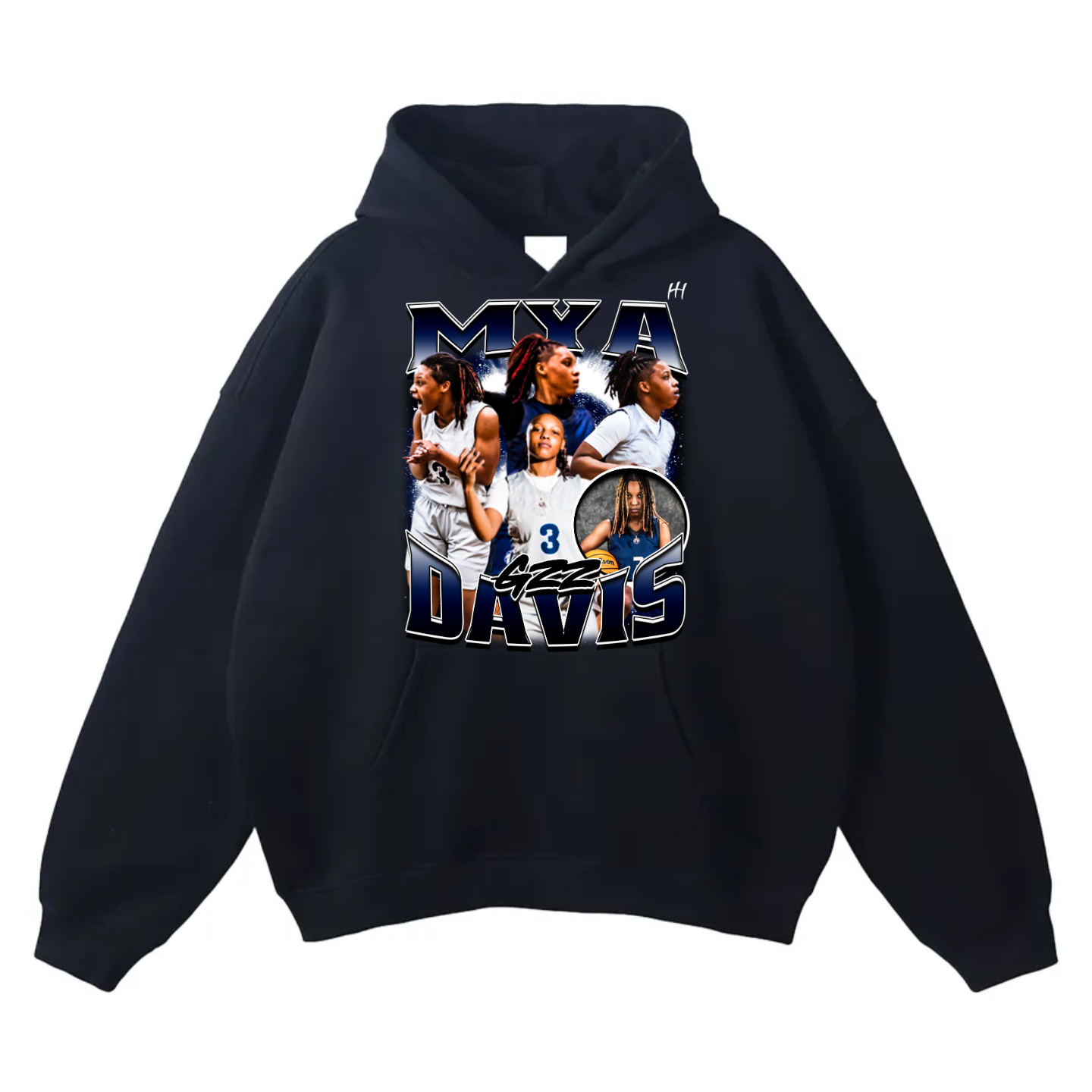 Mya Davis Oversize Fleeced Hoodie
