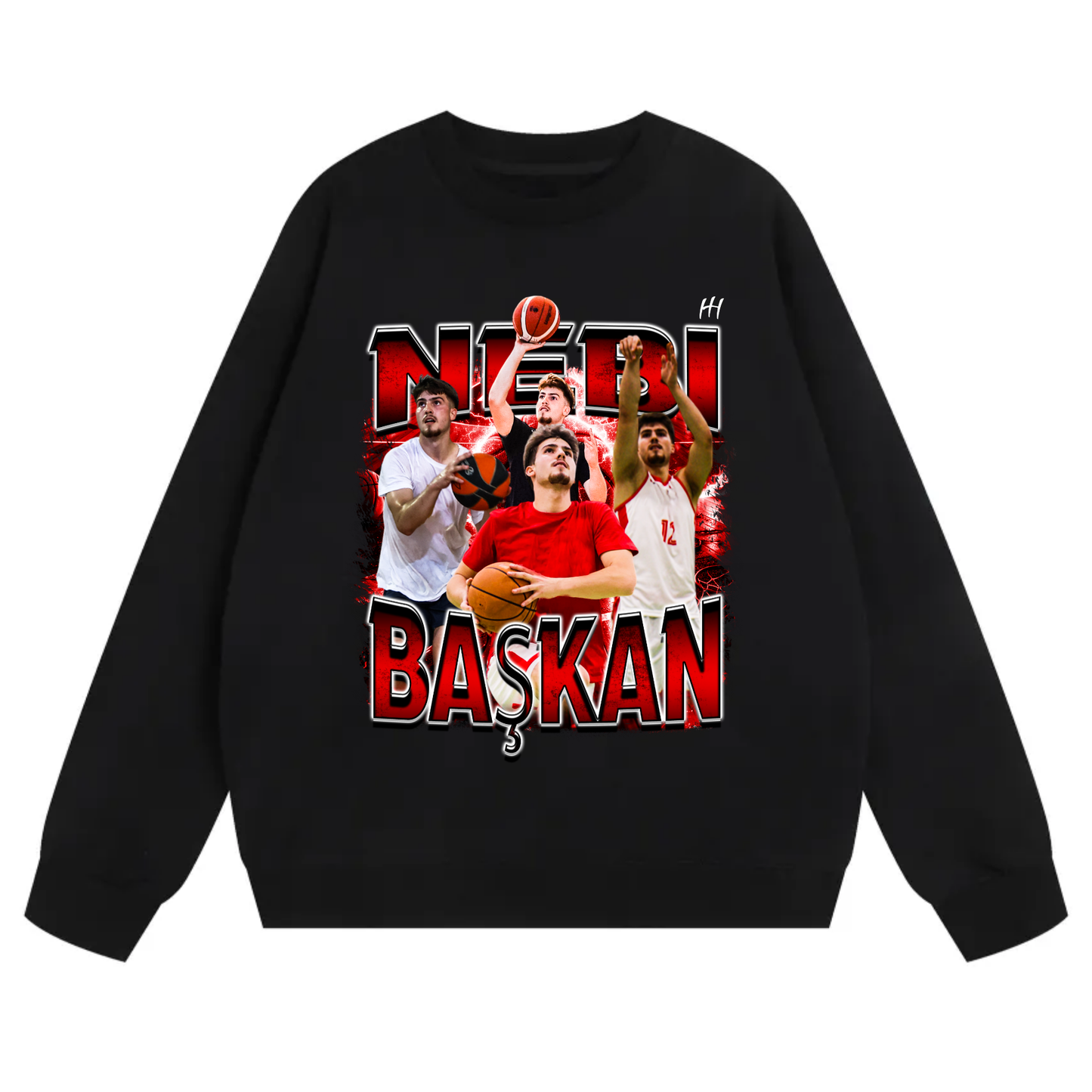 Nebi Başkan Heavyweight Crewneck Sweatshirt
