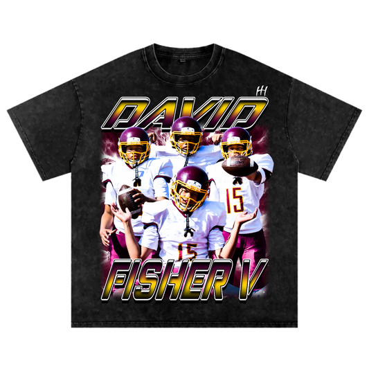 David Fisher V Oversized T-shirt