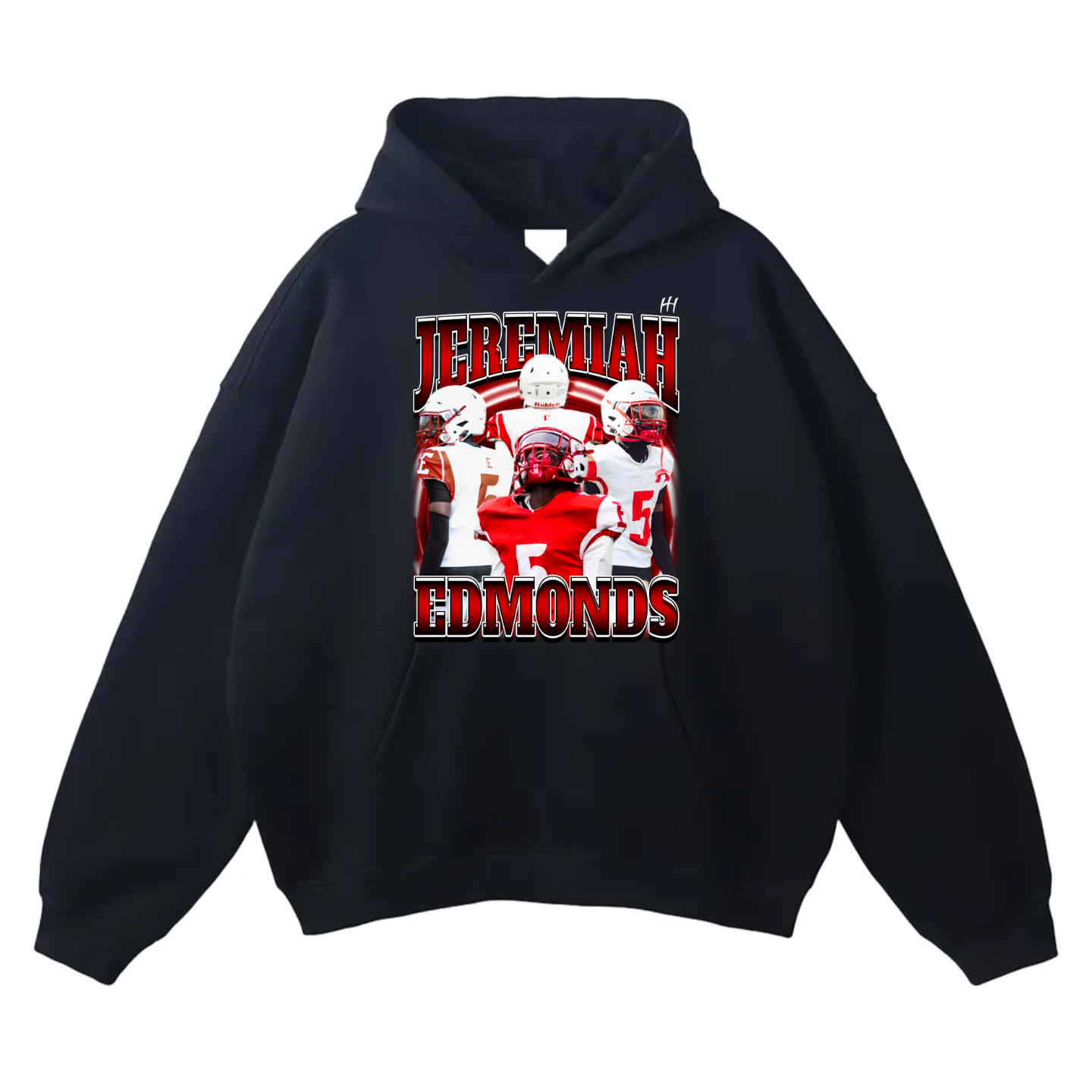 Jeremiah Edmonds Oversize Fleeced Hoodie