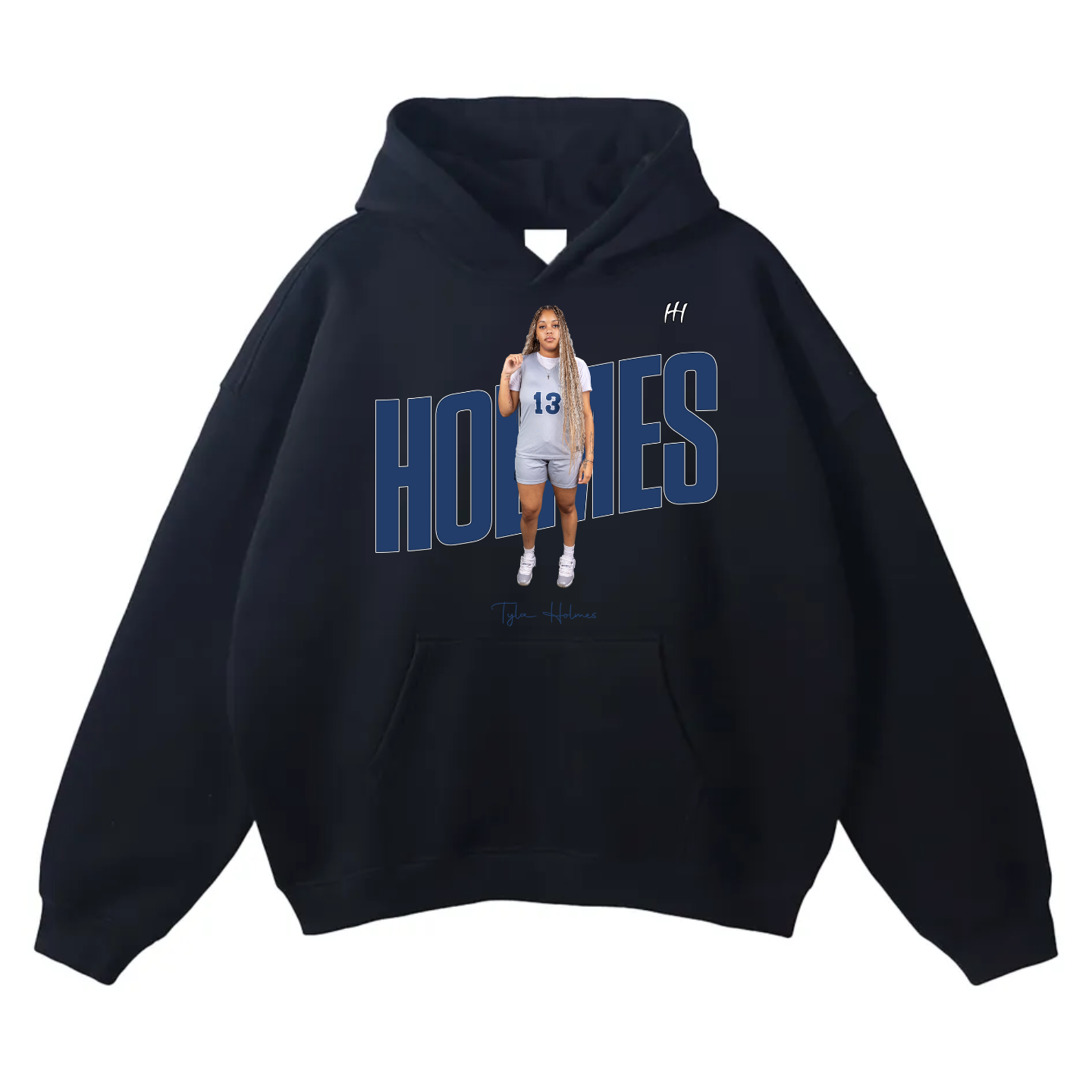 Tyla Holmes Oversize Fleeced Hoodie