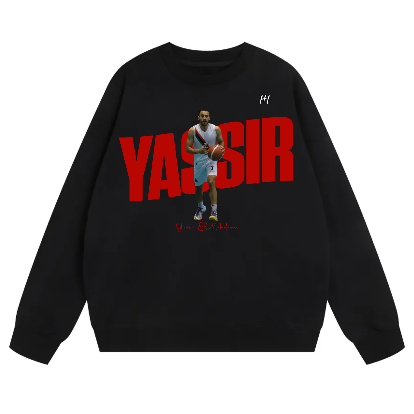 El mahdaoui Yassir  Heavyweight Crewneck Sweatshirt