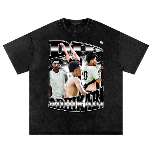 Dip Adhikari  Heavyweight Oversized T-shirt