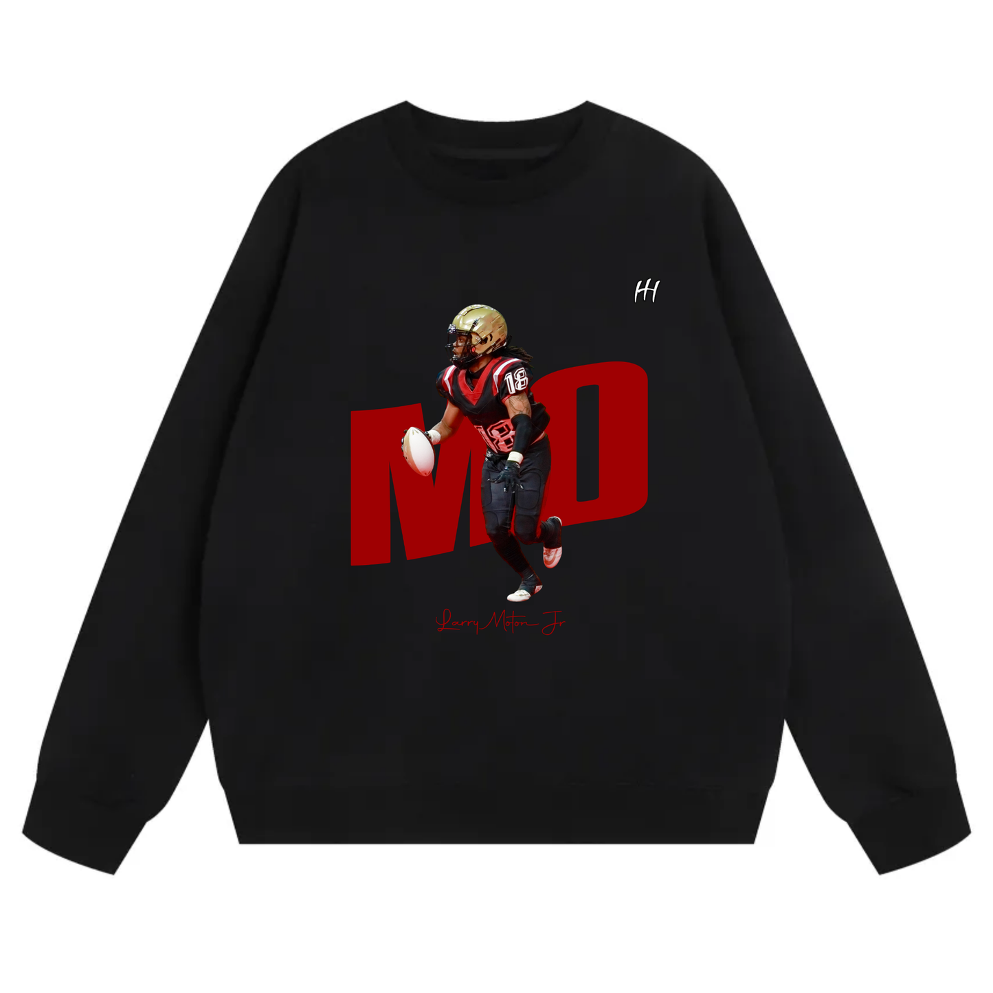 Larry Moton Jr Heavyweight Crewneck Sweatshirt