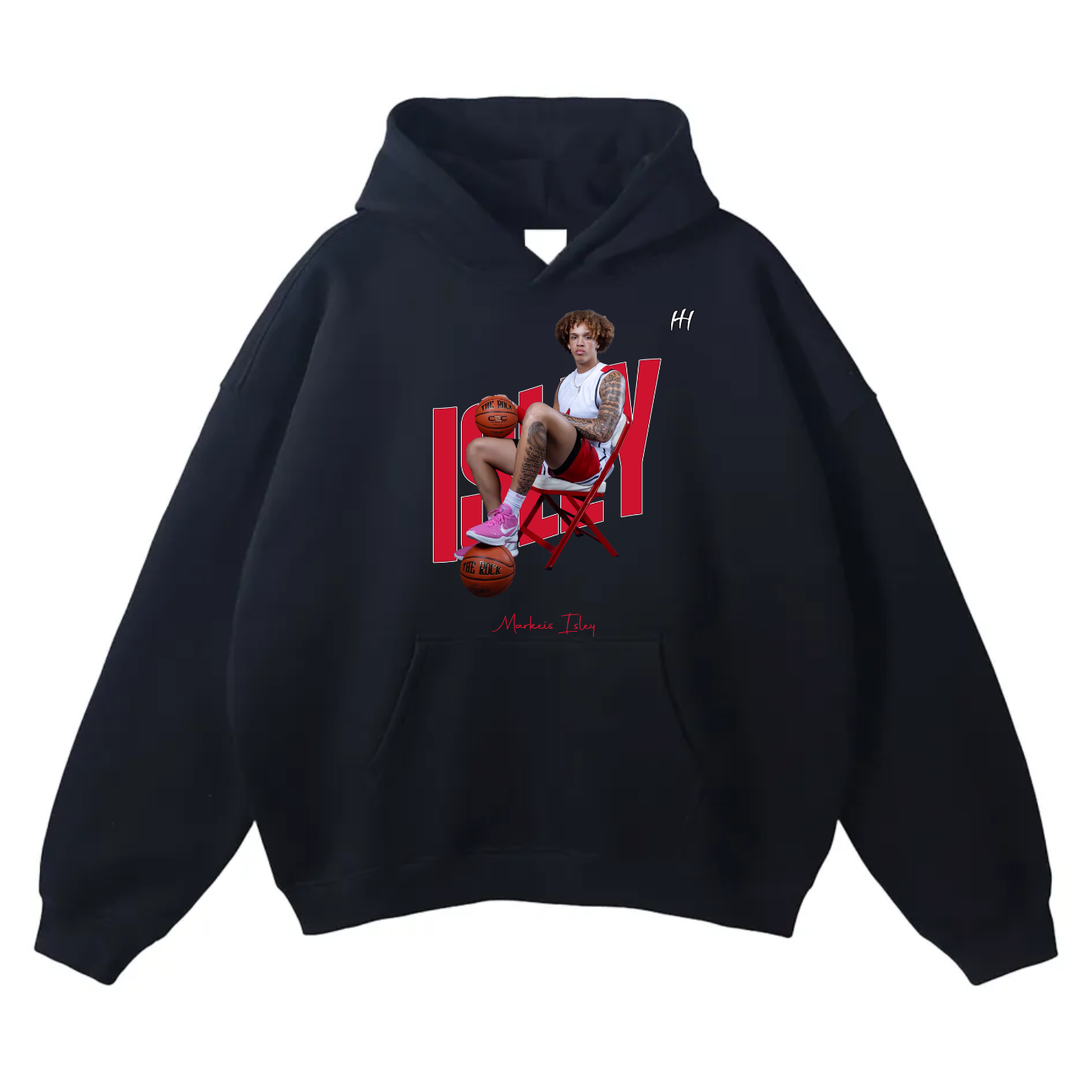 Markeis Isley Oversize Fleeced Hoodie
