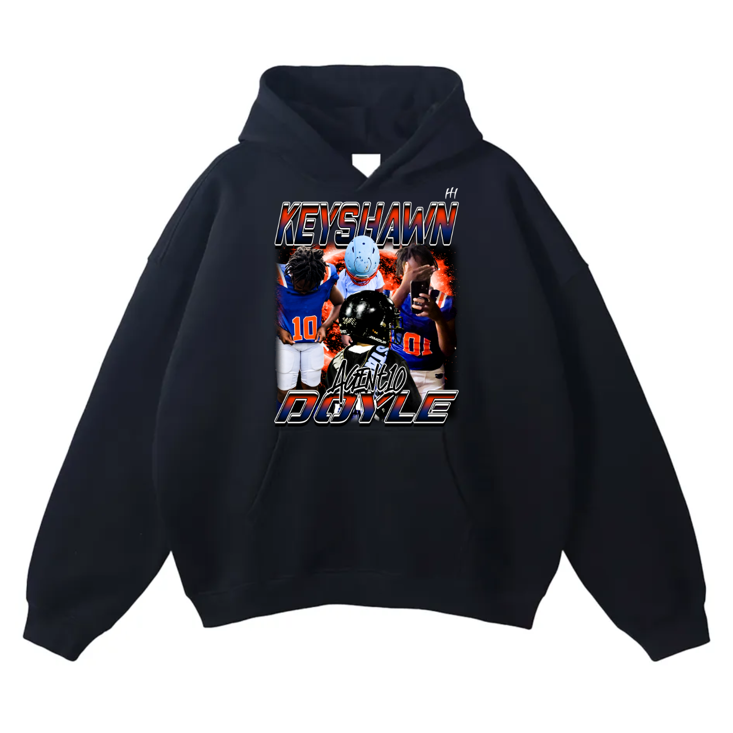 Keyshawn Doyle Oversize Fleeced Hoodie