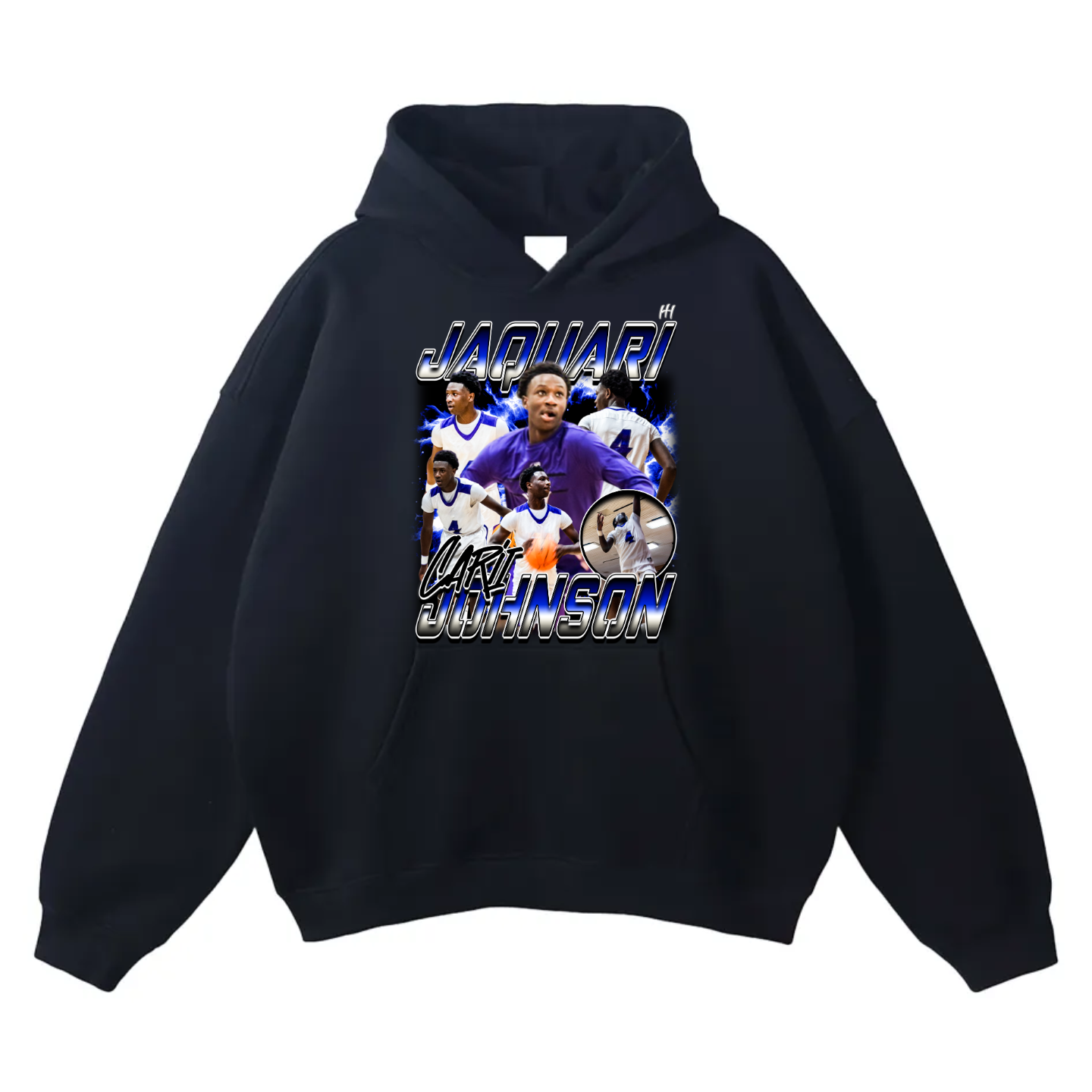 Jaquari Johnson Oversize Fleeced Hoodie