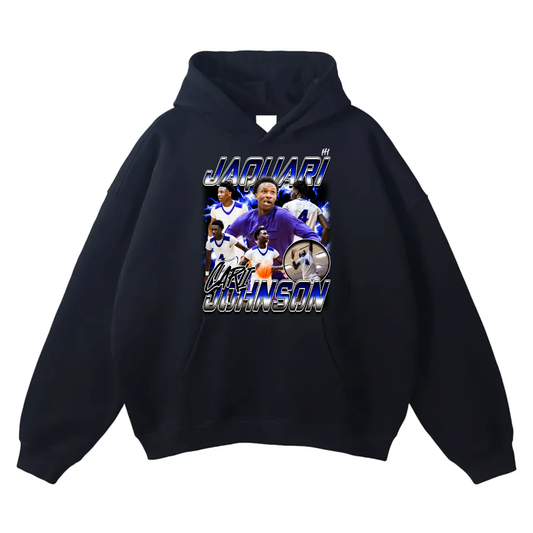 Jaquari Johnson Oversize Fleeced Hoodie