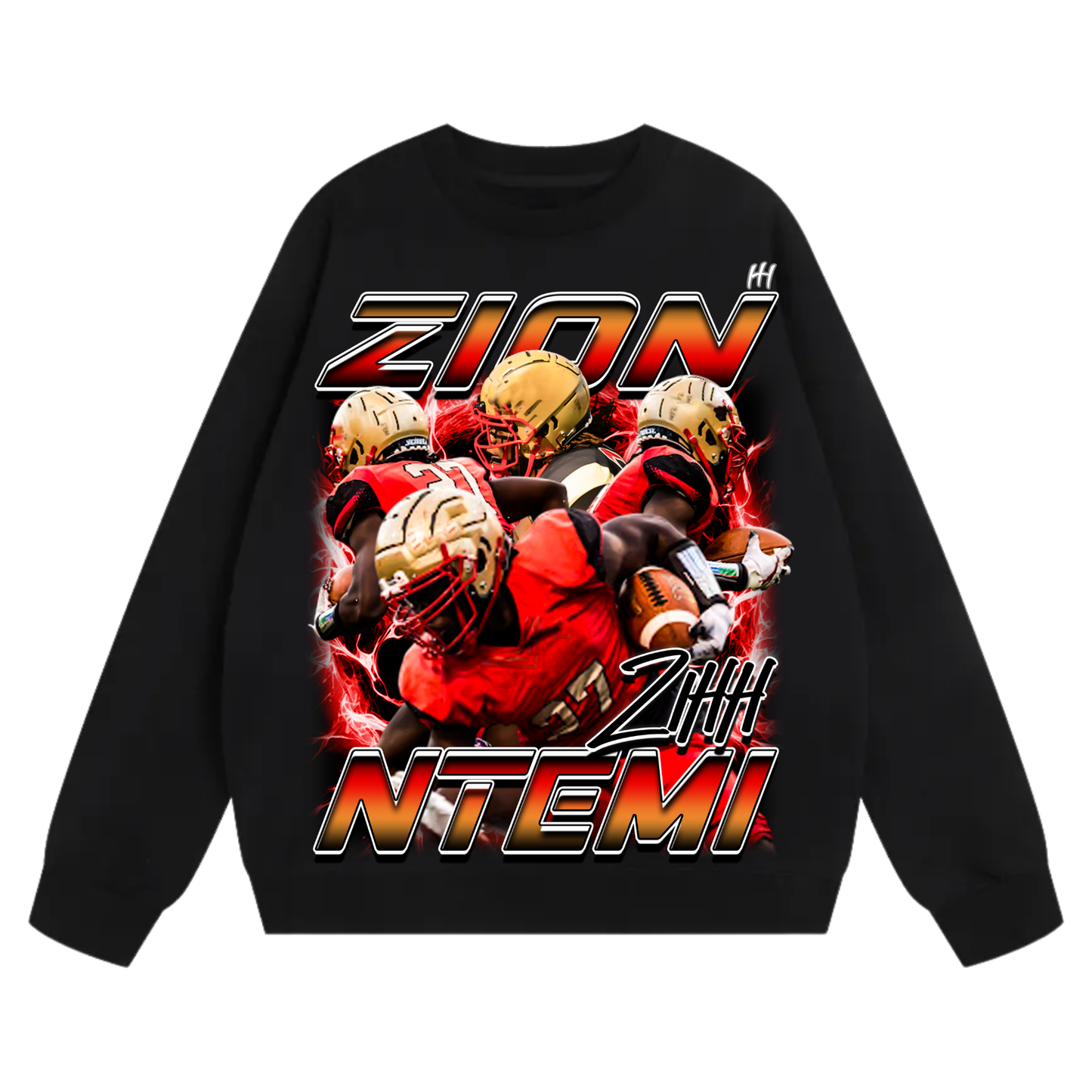 Zion Ntemi  Heavyweight Crewneck Sweatshirt