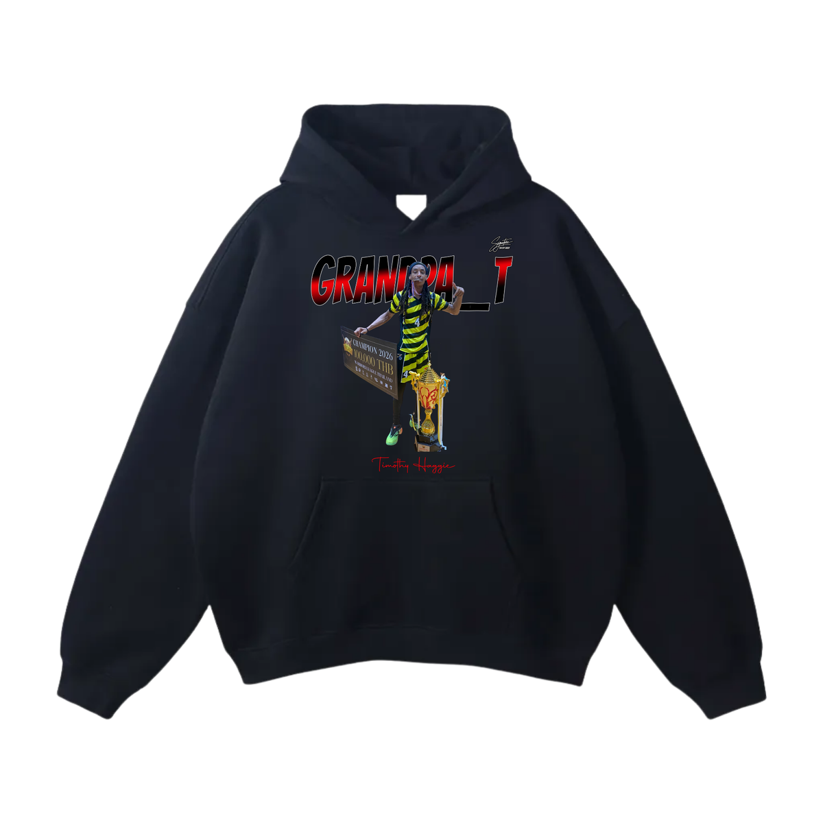 Timothy Haggie Oversize Fleeced Hoodie