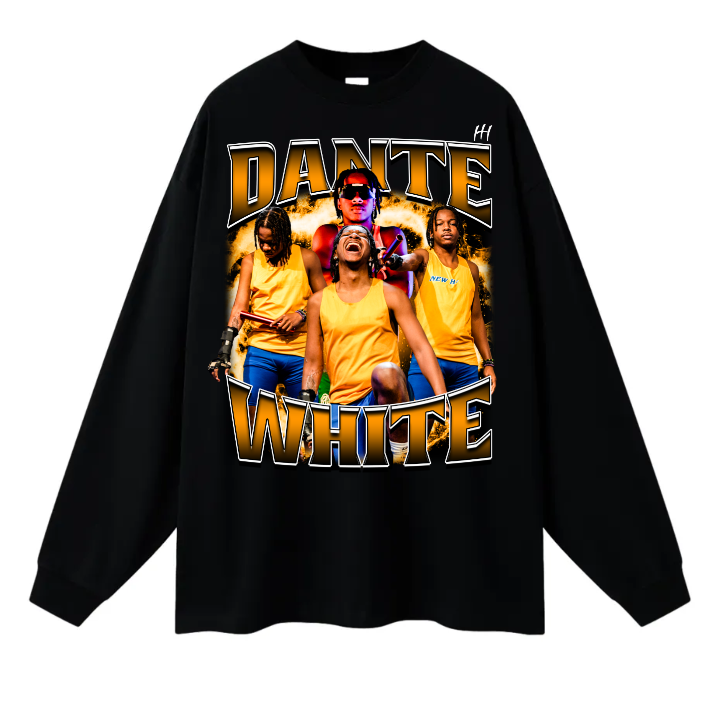 Dante White Long Sleeve Tee