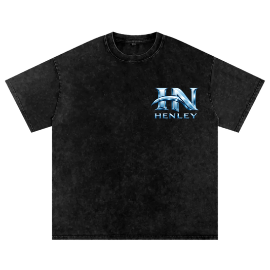 Bxnktellr Henley Oversized T-shirt