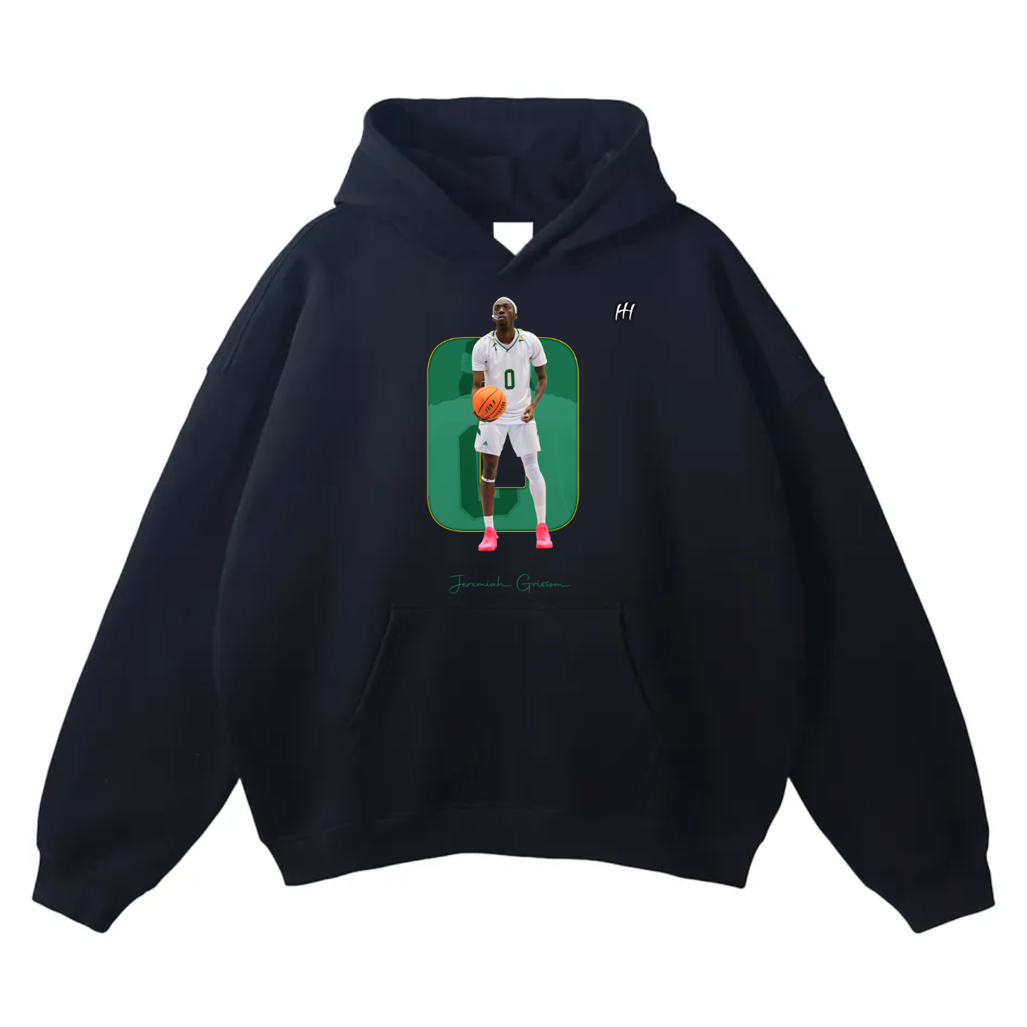Jeremiah Grissom  Oversize Fleeced Hoodie