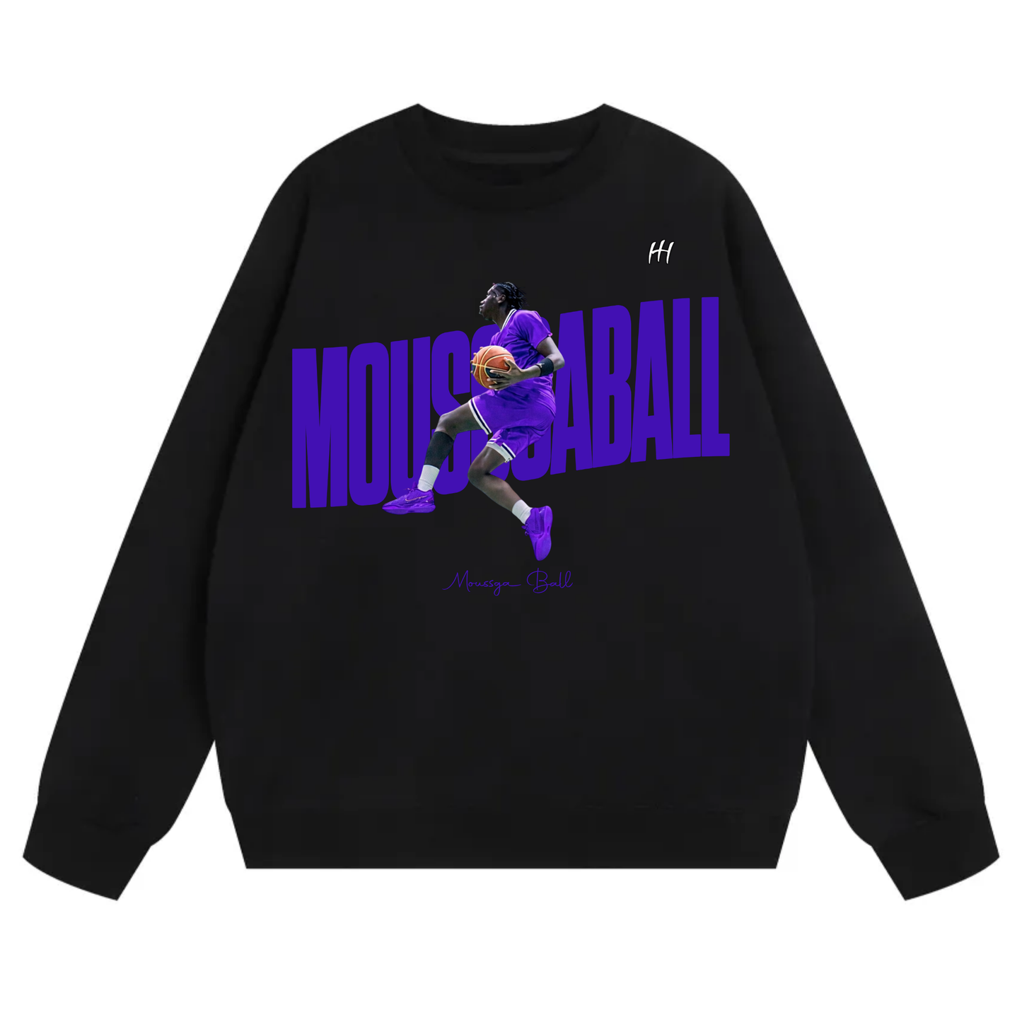 Moussga Ball Heavyweight Crewneck Sweatshirt