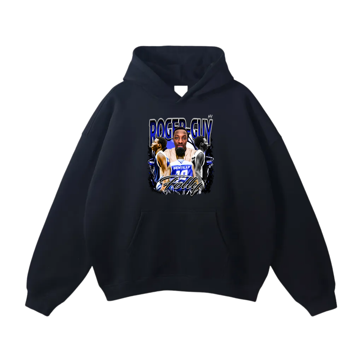 Roger-Guy Oversize Fleeced Hoodie