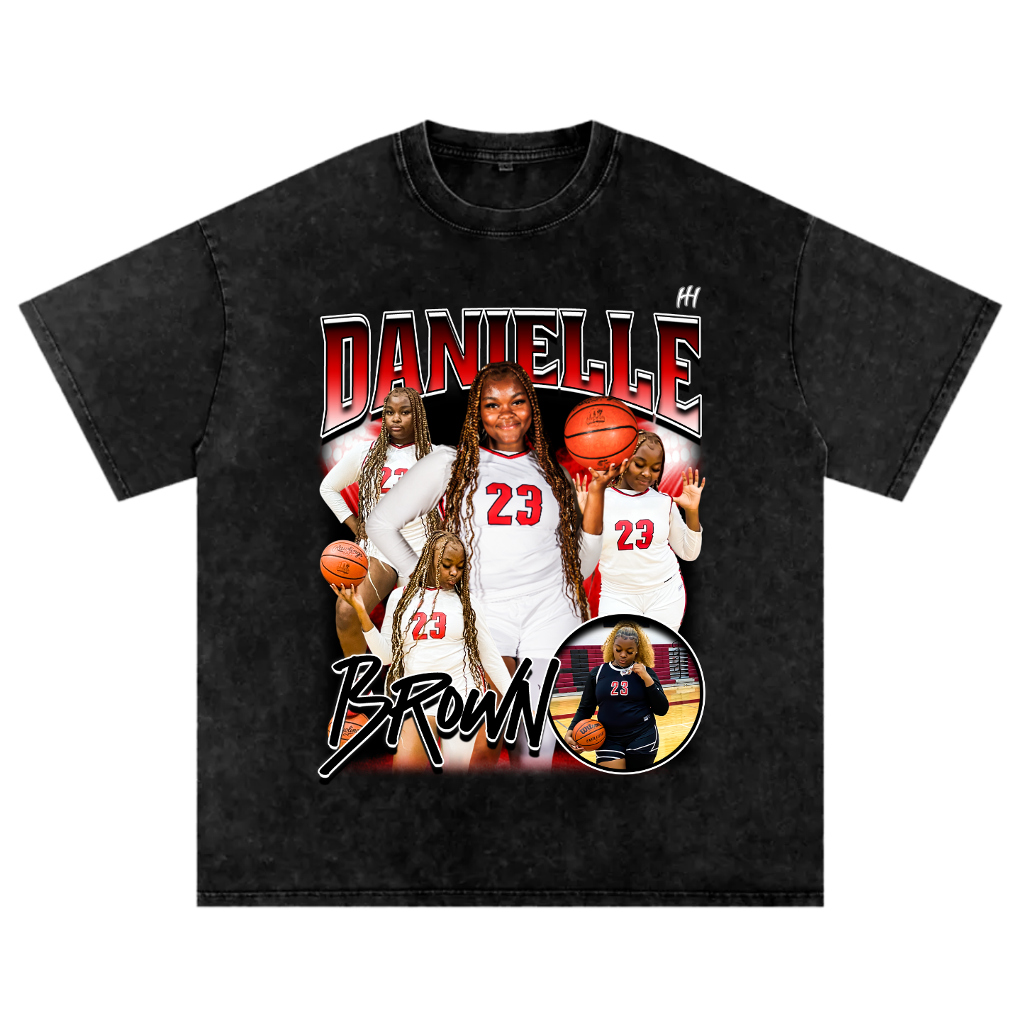 Danielle Brown Heavyweight Oversized T-shirt