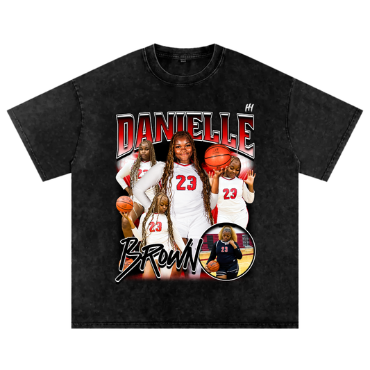 Danielle Brown Heavyweight Oversized T-shirt