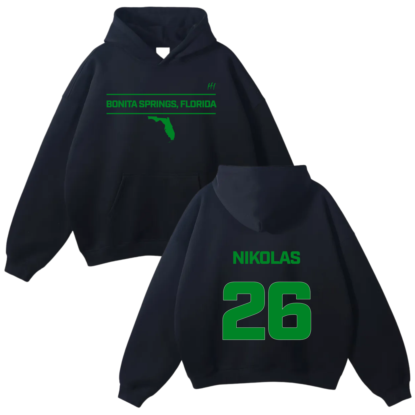 Nikolas Pacheco Oversize Fleeced Hoodie