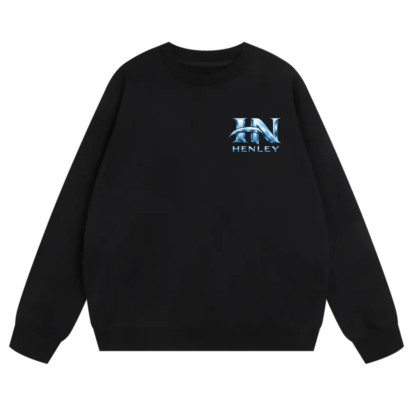 Bxnktellr Henley Heavyweight Crewneck Sweatshirt