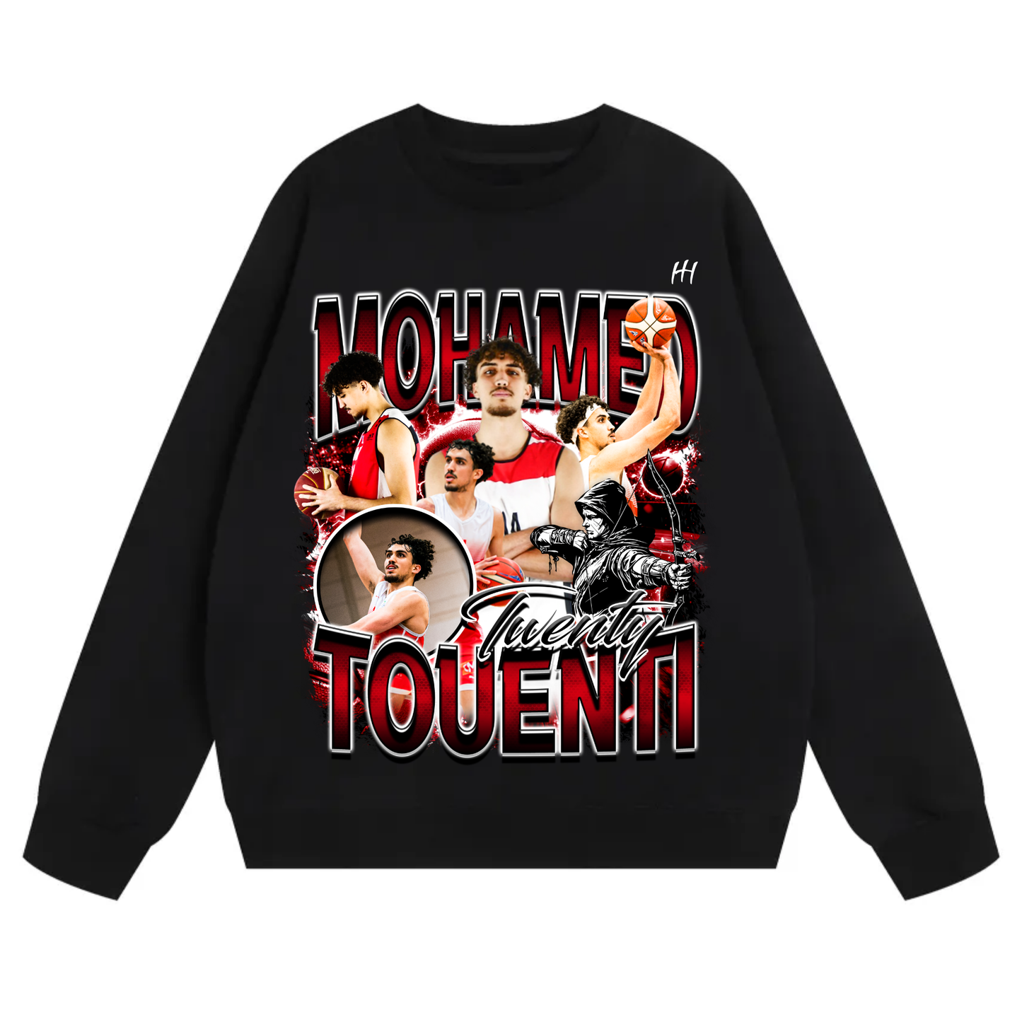 Mohamed Touenti Heavyweight Crewneck Sweatshirt