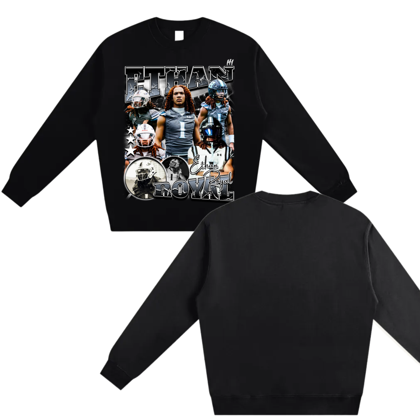 Ethan Royal Heavyweight Crewneck Sweatshirt