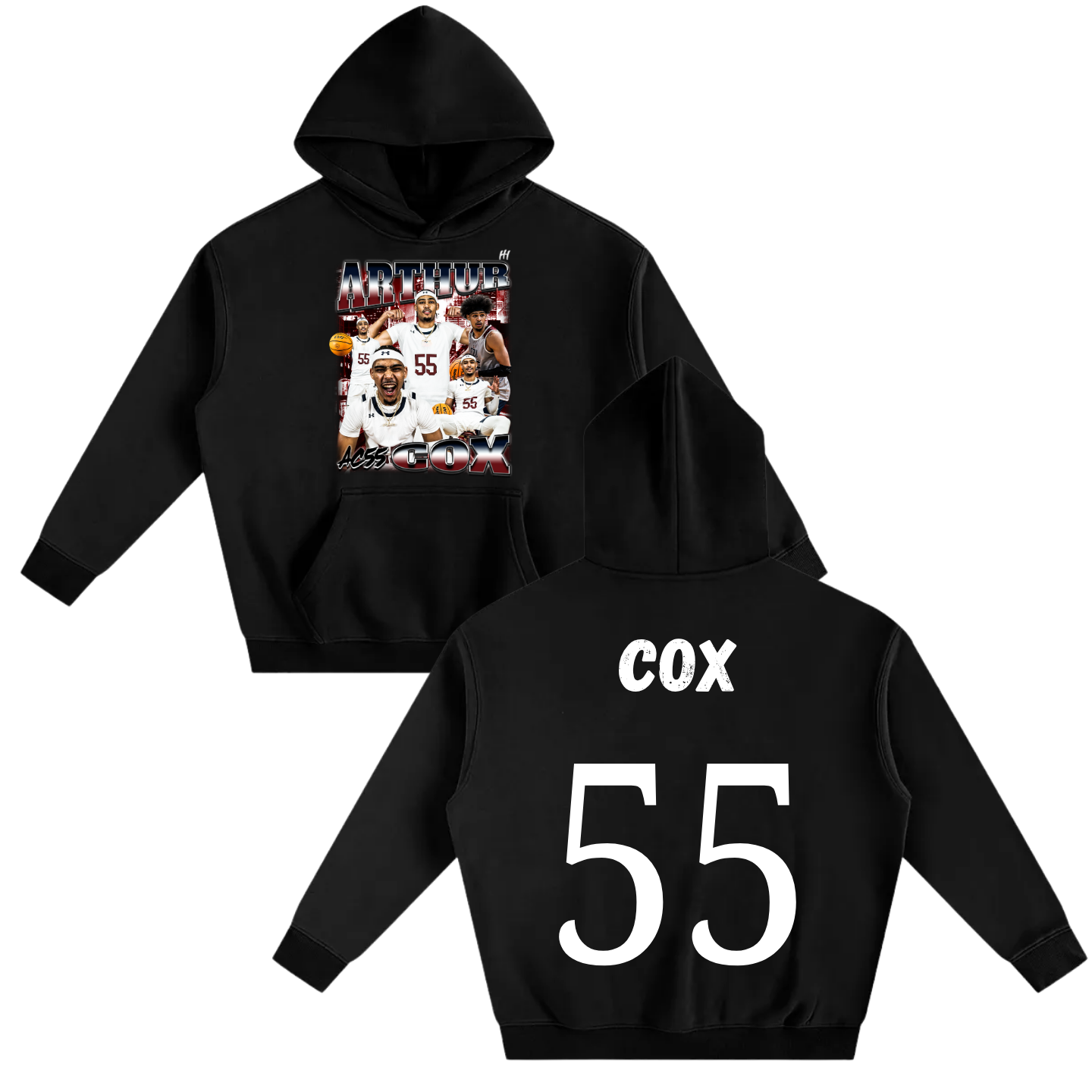 Arthur Cox Oversize Fleeced Hoodie