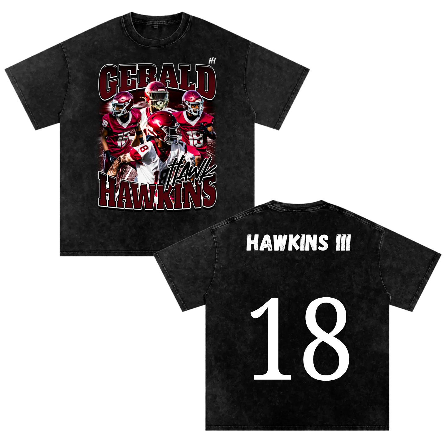 Gerald Hawkins Heavyweight Oversized T-shirt