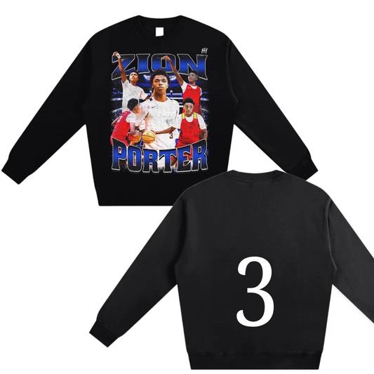 Zion Porter Heavyweight Crewneck Sweatshirt