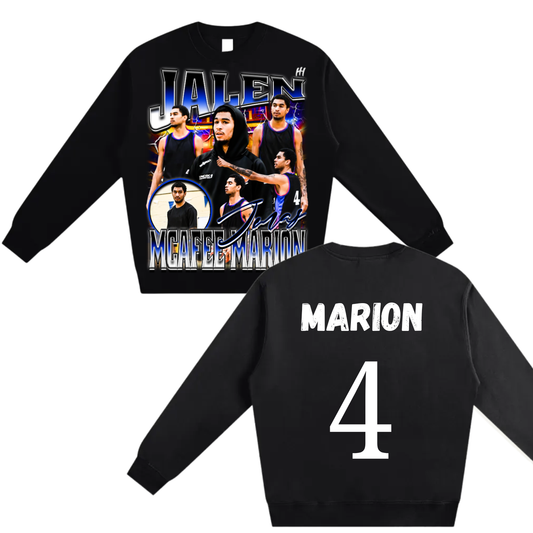 Jalen Mcafee Marion Heavyweight Crewneck Sweatshirt