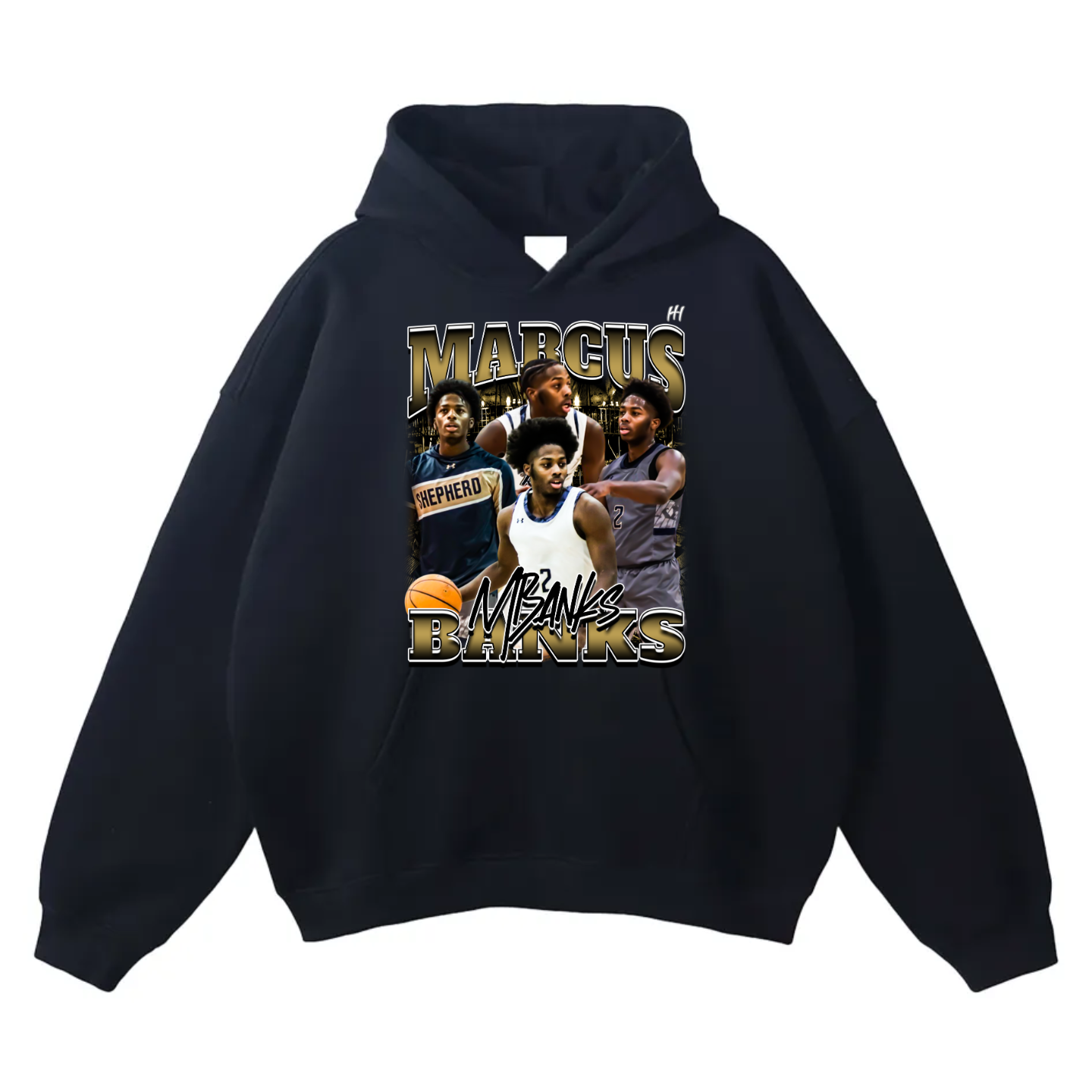 Marcus Banks Oversize Fleeced Hoodie