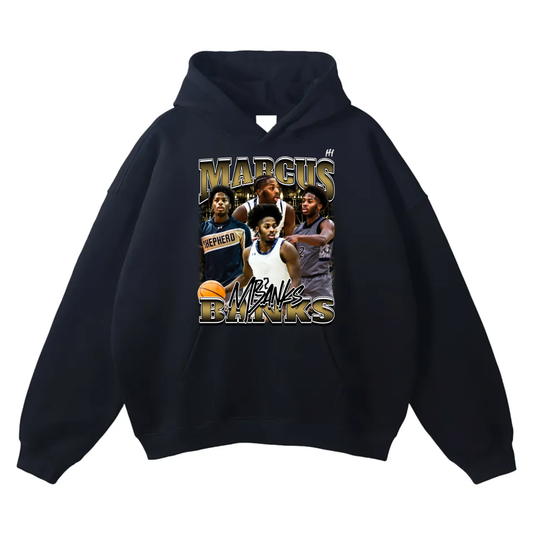 Marcus Banks Oversize Fleeced Hoodie