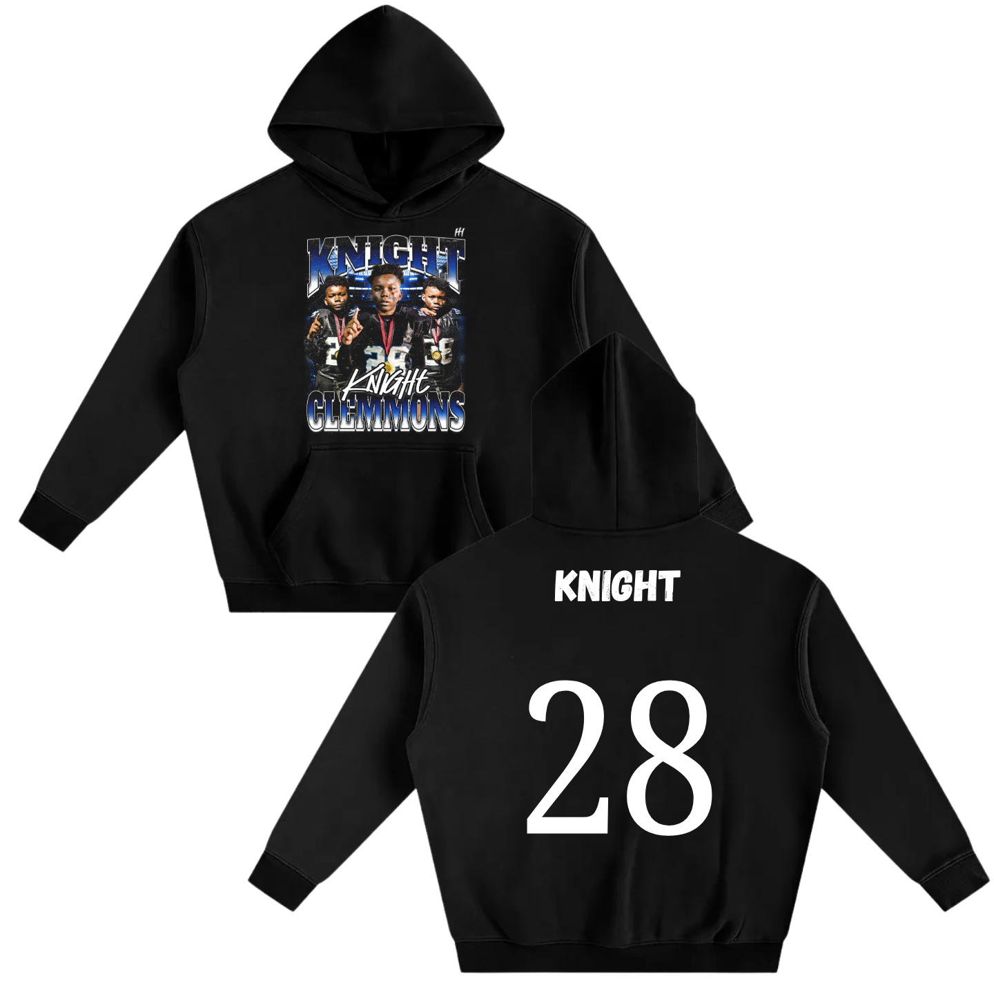 Knight Clemmons Oversize Fleeced Hoodie