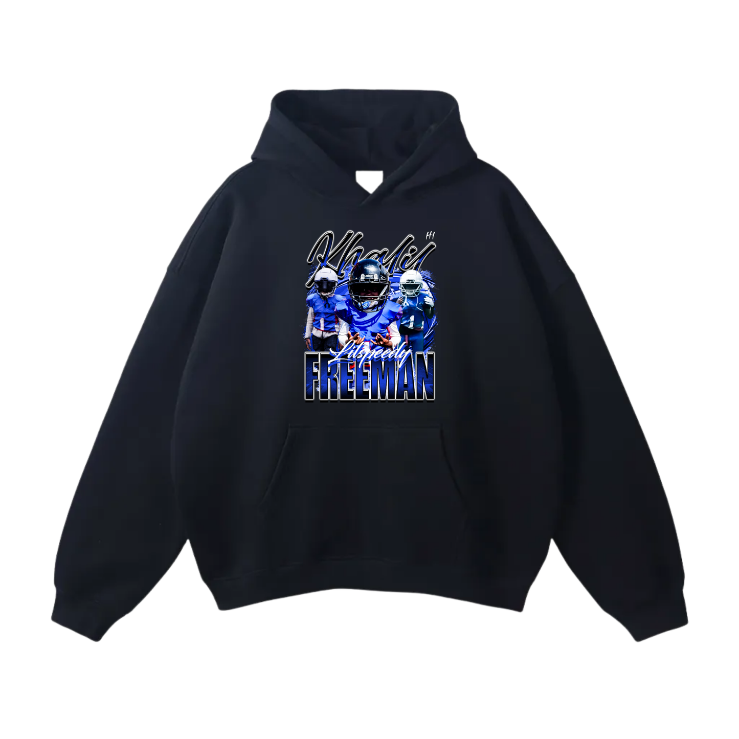 Khalil Freeman Oversize Fleeced Hoodie