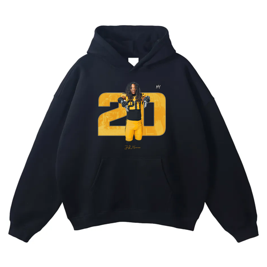 JL Nunez Oversize Fleeced Hoodie