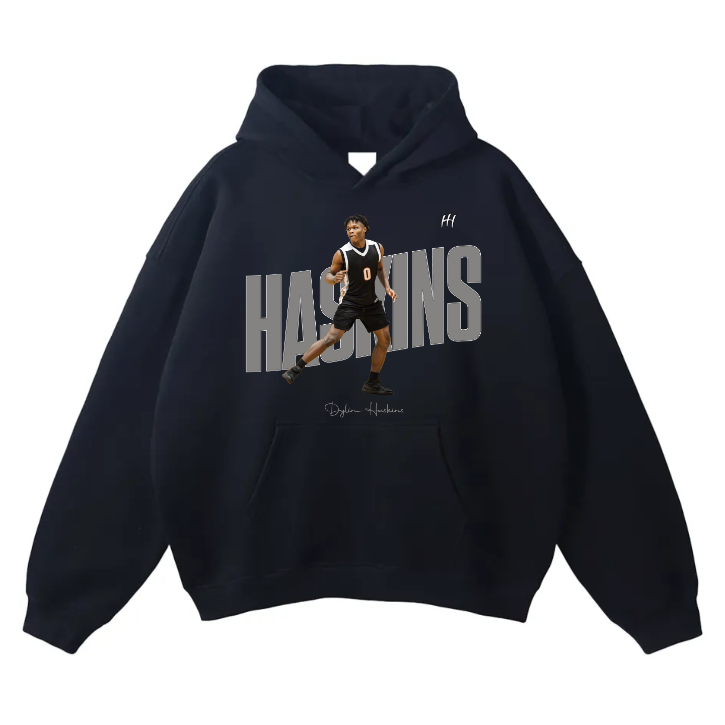 Dylin Haskins Oversize Fleeced Hoodie
