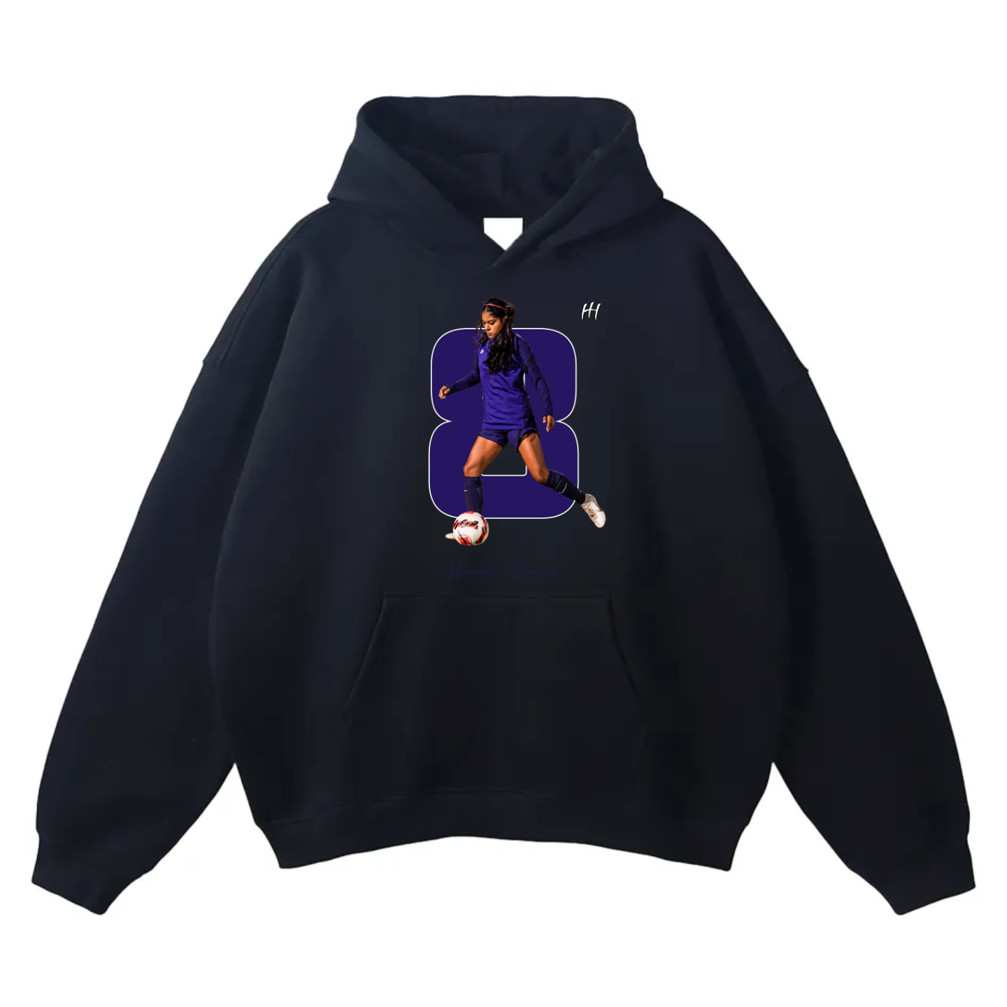 Hannah Romero Oversize Fleeced Hoodie