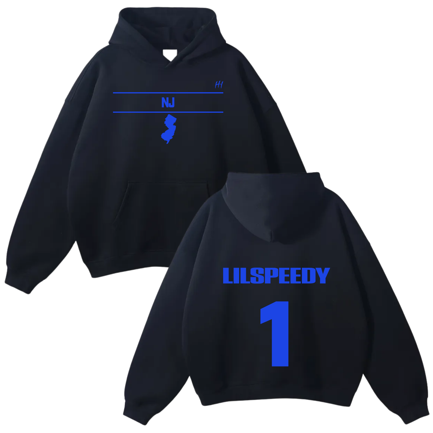 Khalil Freeman Oversize Fleeced Hoodie