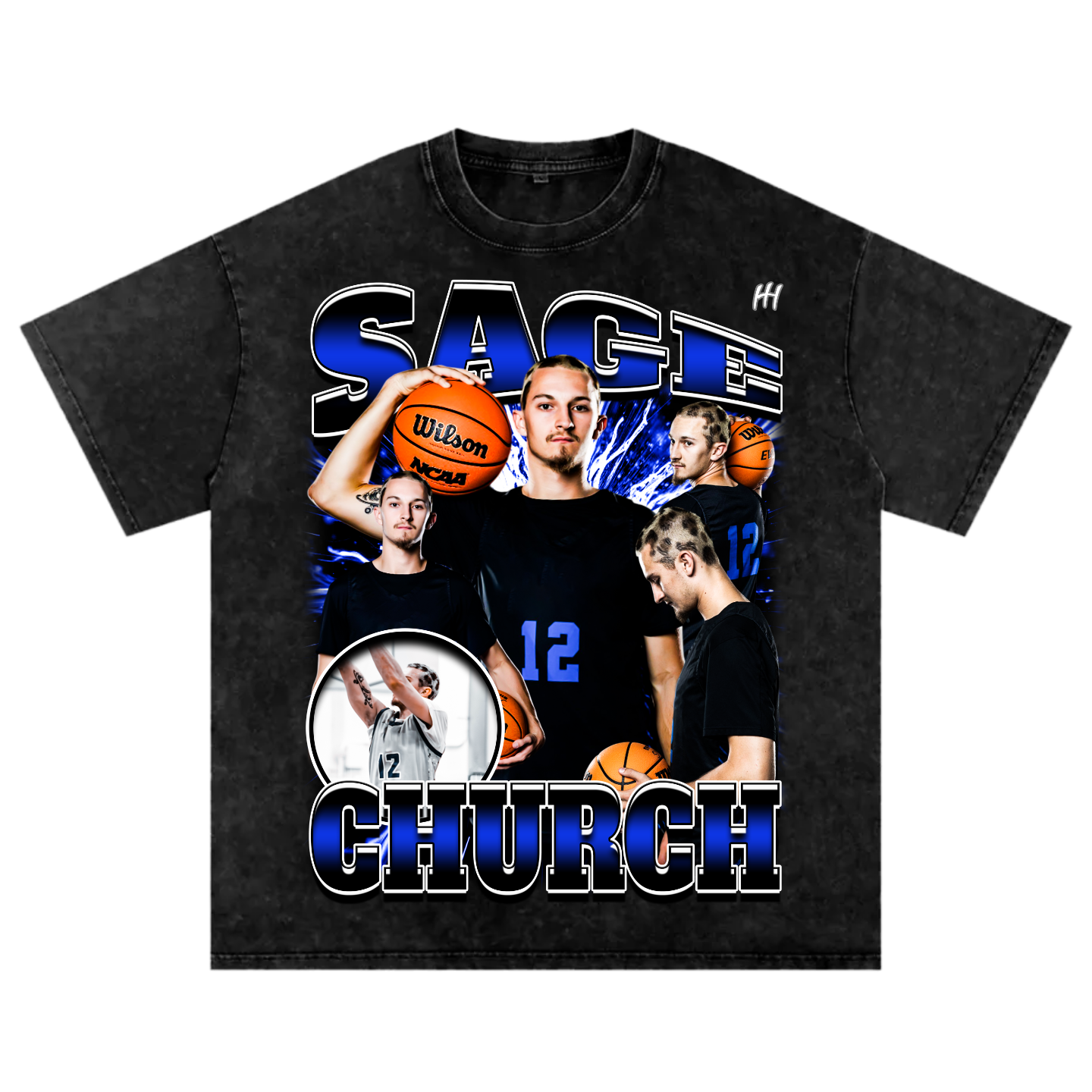 Sage Church Heavyweight Oversized T-shirt