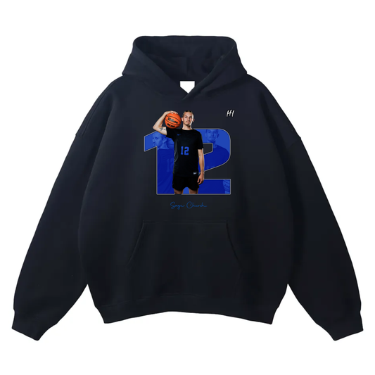 Sage Church Oversize Fleeced Hoodie