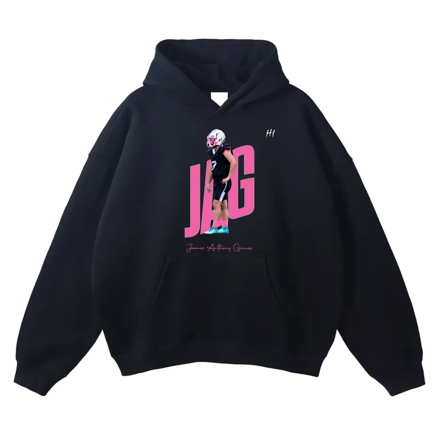 James Anthony Goines Oversize Fleeced Hoodie